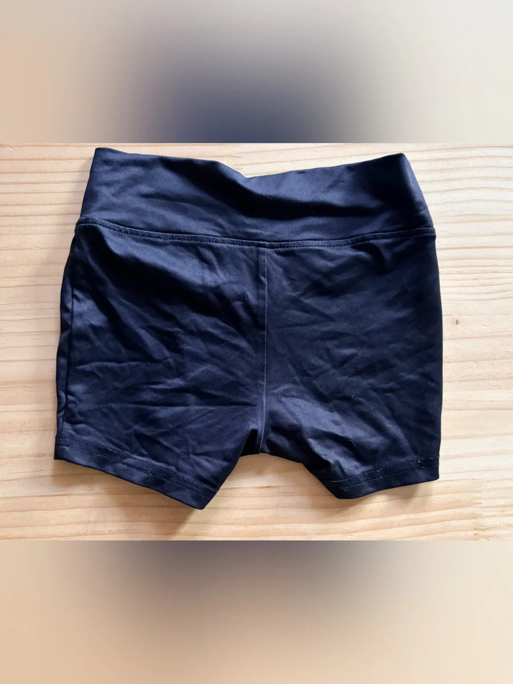 Justice Black Logo Dance Shorts